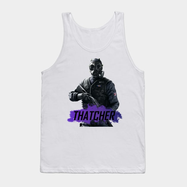 Rainbow Six Siege Thatcher Tank Top by SwanickShirts